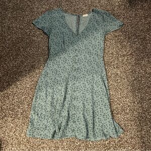 Women’s blue green sundress